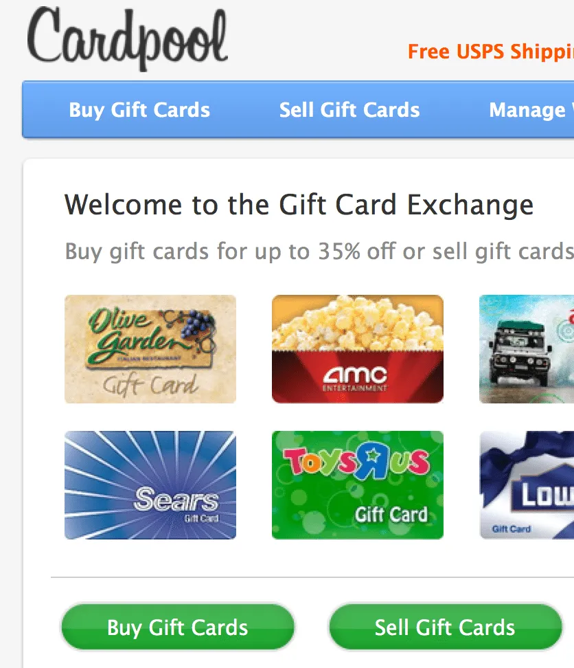 walmart cash back cardpool buy gift cards