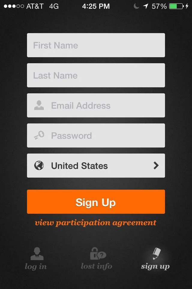 sign up for field agent