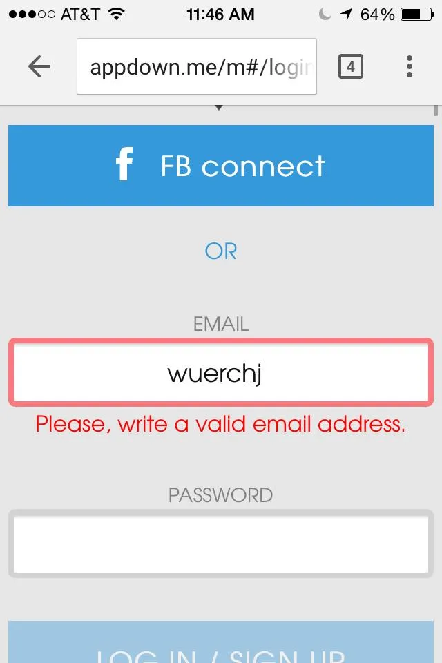 Sign up