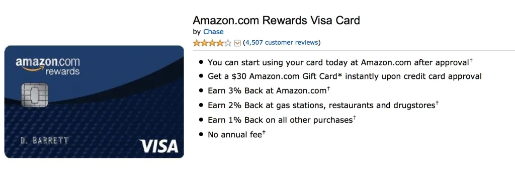 amazon.com rewards visa card