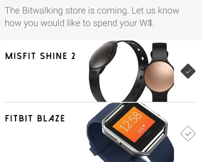 Bitwalking store