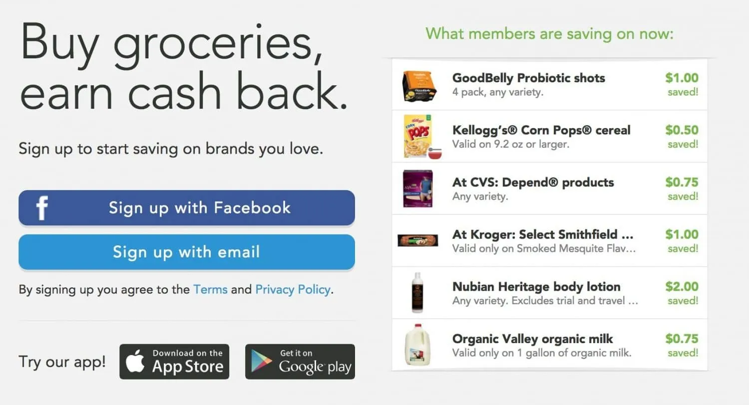 grocery receipt apps checkout 51
