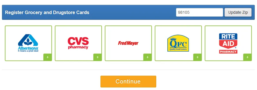 register safeway card with savingstar