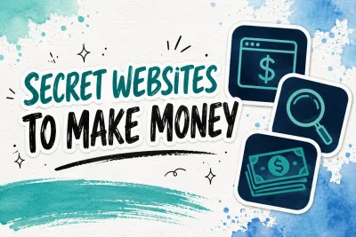 17 Secret Websites to Make Money Most People Never Find