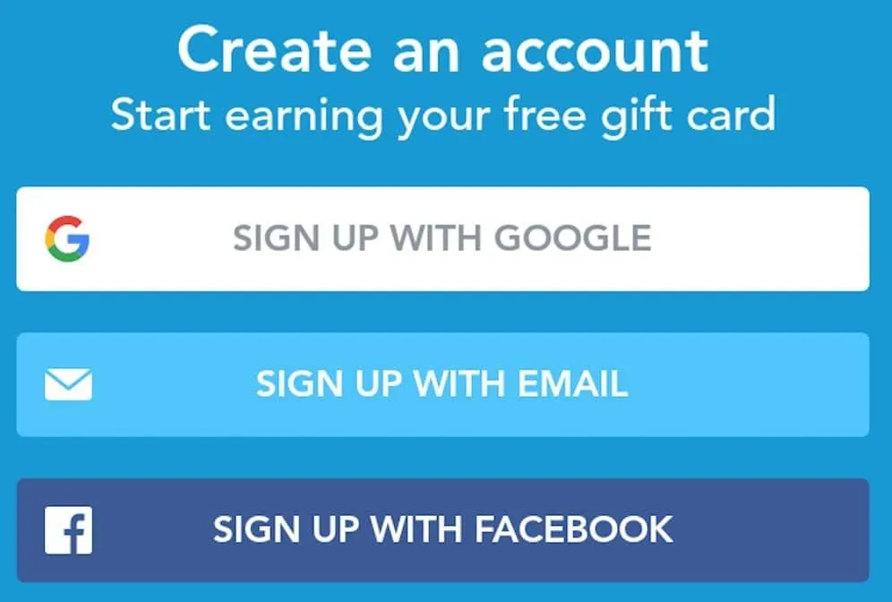 shopkick review app create account