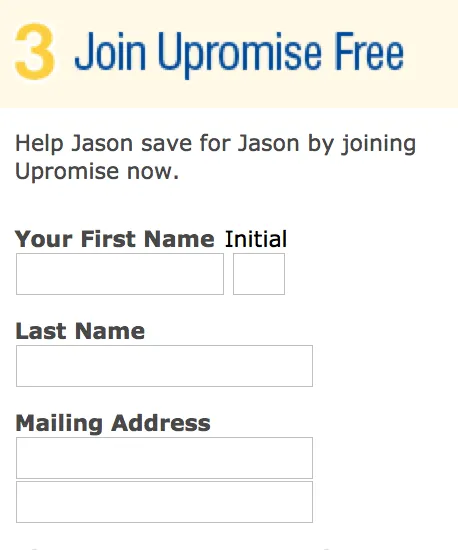walmart cash back upromise sign-up