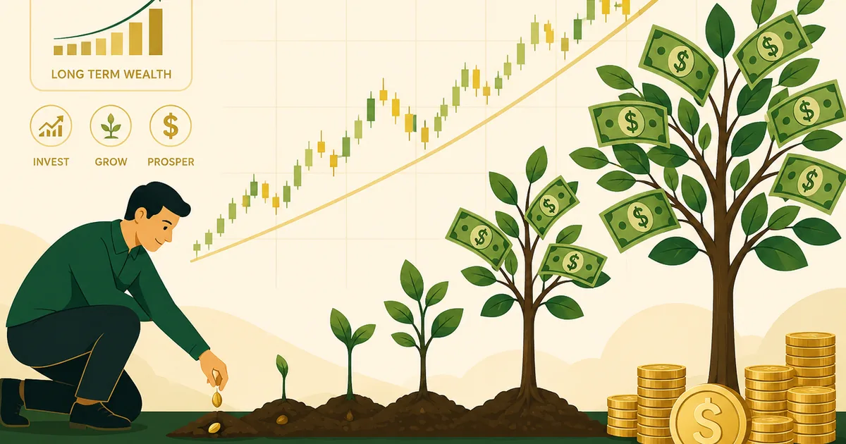 Building wealth through investing and smart financial decisions
