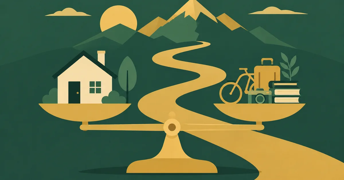 Balancing lifestyle choices with financial planning goals