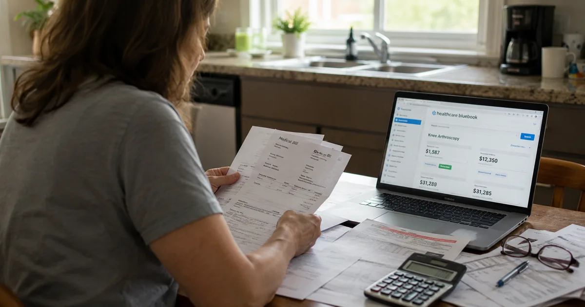 Reviewing healthcare bills and finding ways to save