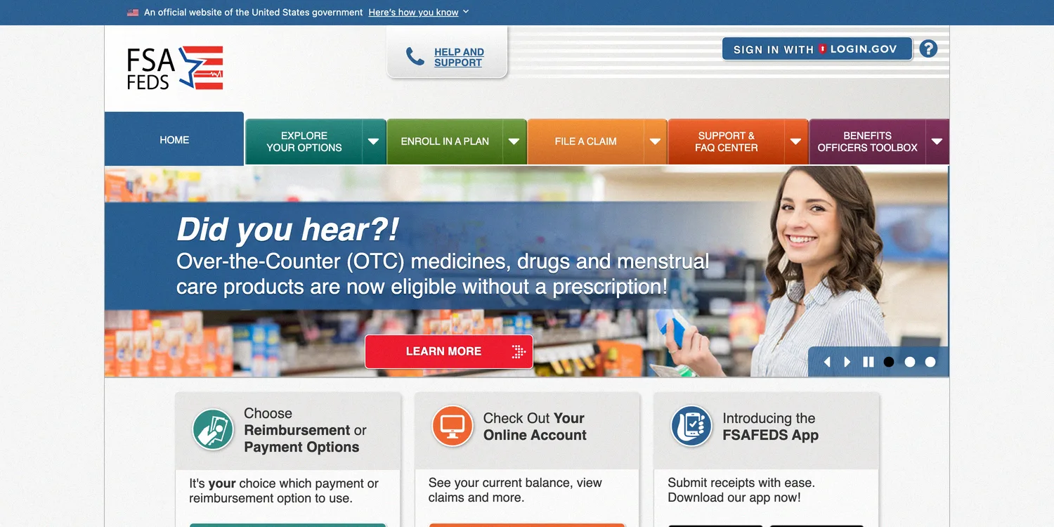 FSAFEDS flexible spending account program, employer benefits free money