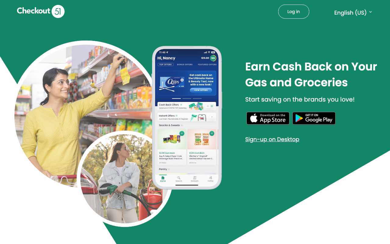 Checkout 51 homepage